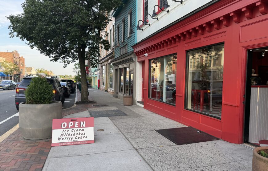 oddfellows ice cream shop exterior