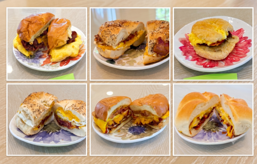 Montclair's Best Bacon, Egg and Cheeses