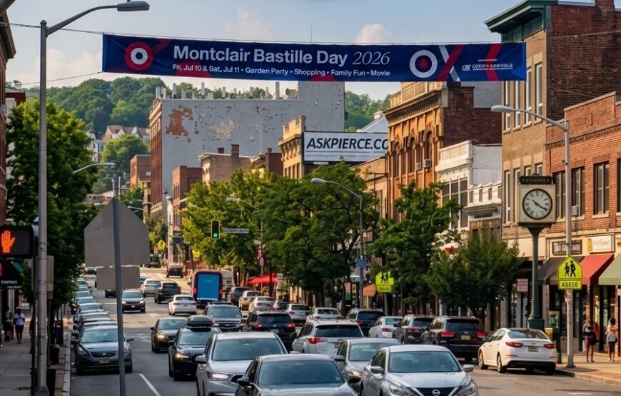Bloomfield Ave / Bastille Day Banner