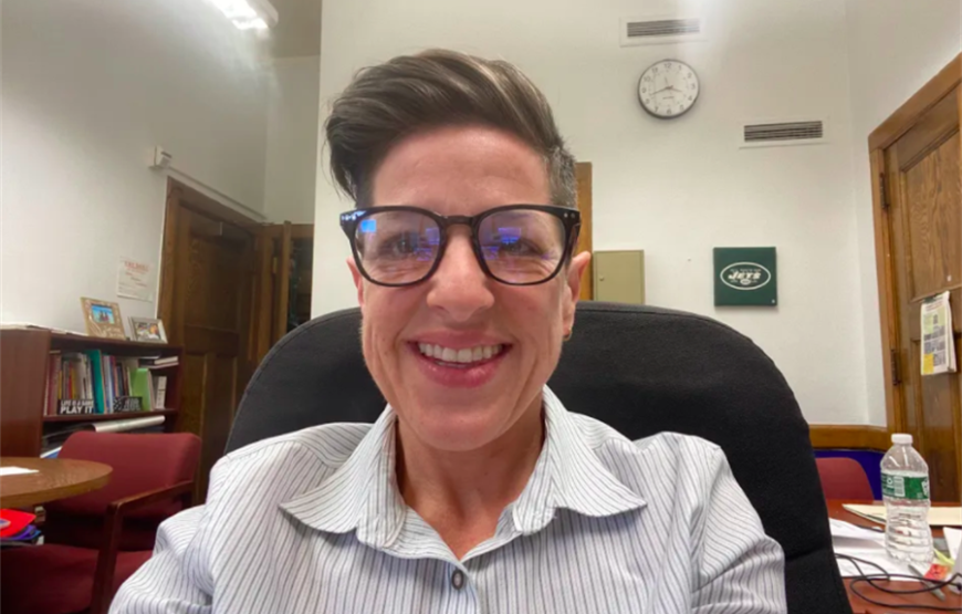 Portrait of Maria Francisco, former principal of Renaissance at Rand Middle School, who was appointed Principal on Special Assignment for School Climate and Culture in Montclair Public Schools.