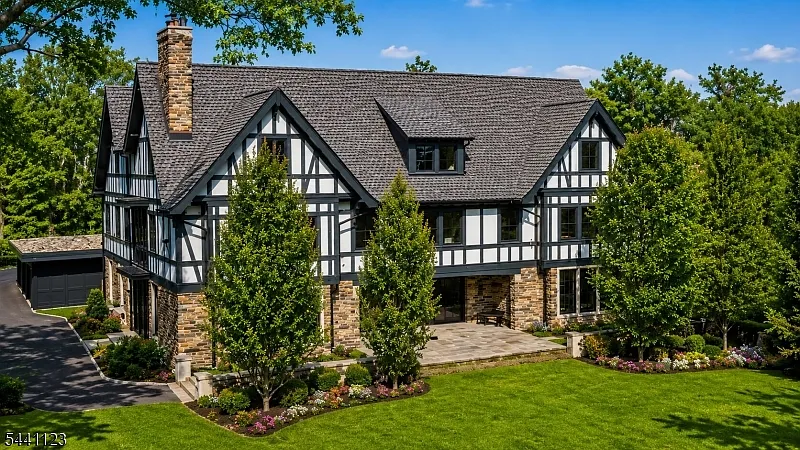 Exterior of 159 Gates Avenue in Montclair, New Jersey, which sold for a record $8.1 million.