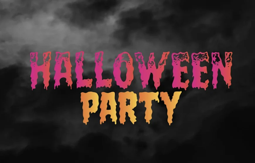 Latinos of Montclair flyer for the Halloween Party of the Year at Porta on Bloomfield Avenue, one of the things to do in Montclair this weekend, October 31, 2026